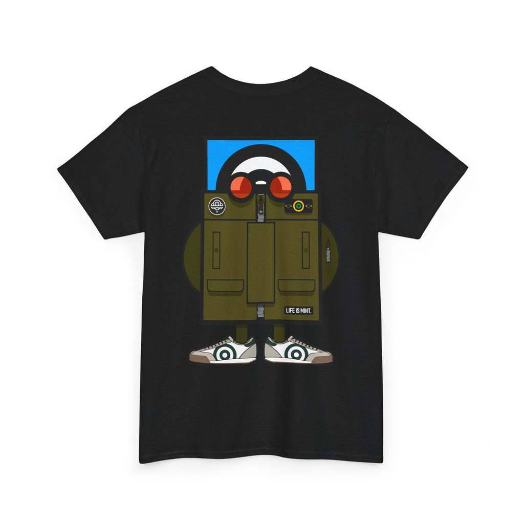 Life is Mint Parka Tee Black