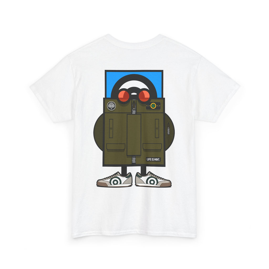 Life is Mint Parka Tee White