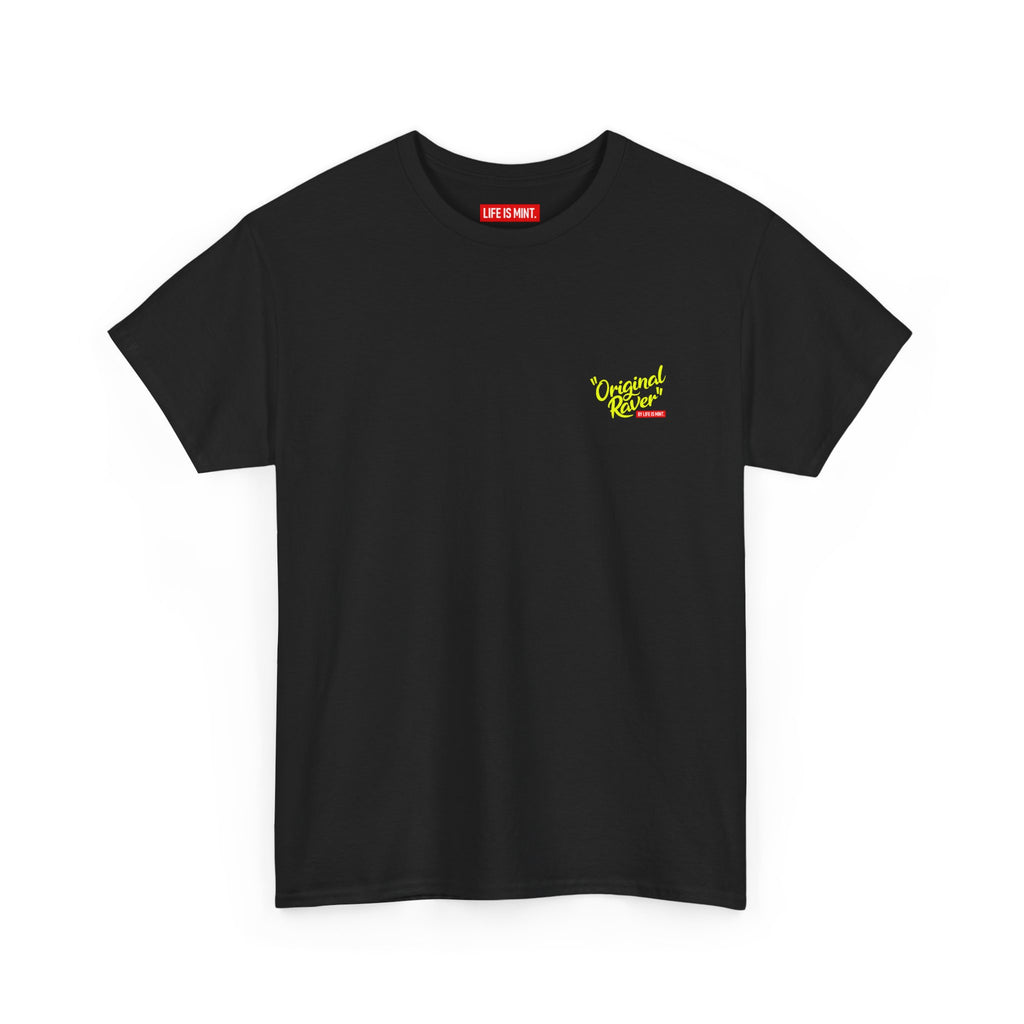 Life is Mint OG Raver Melt Tee Black