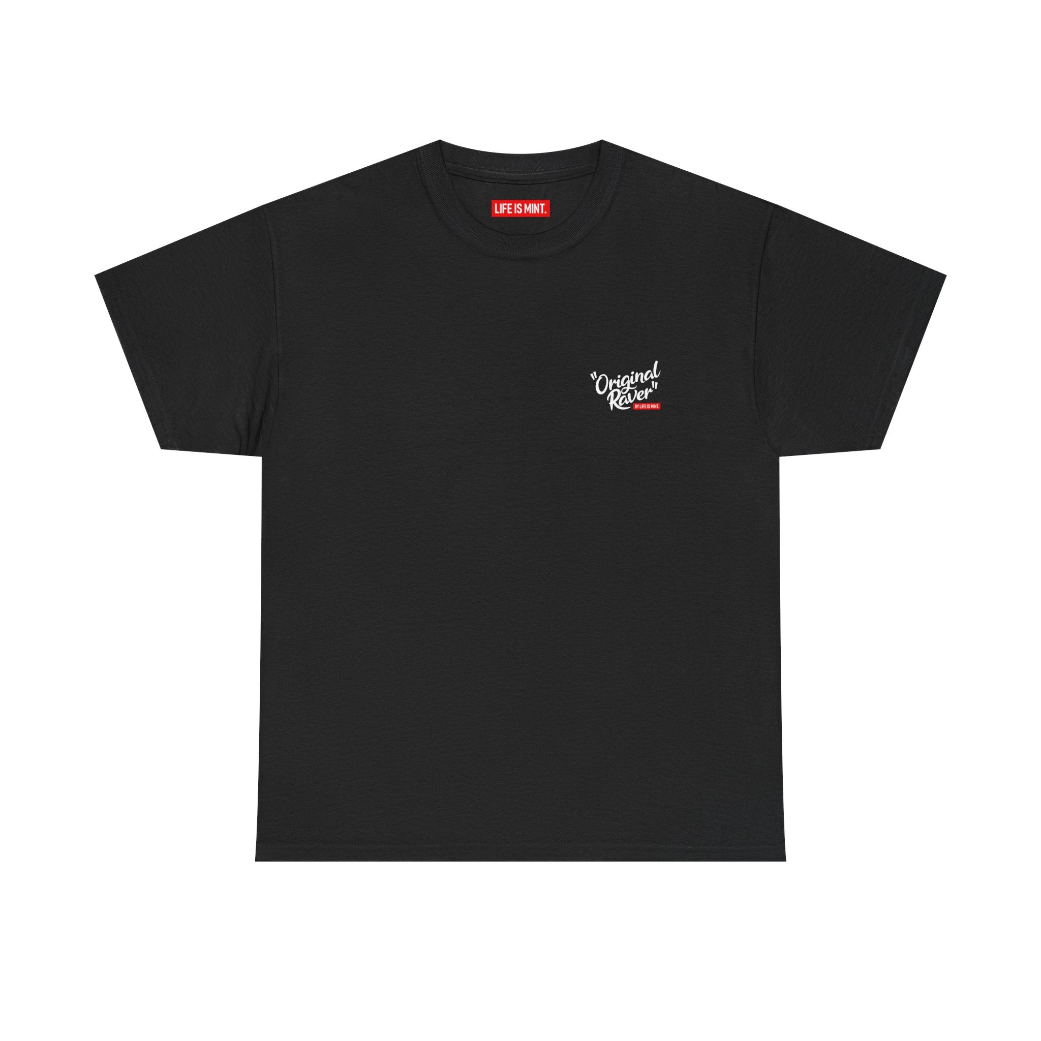 Life is Mint Original Raver Tee Black