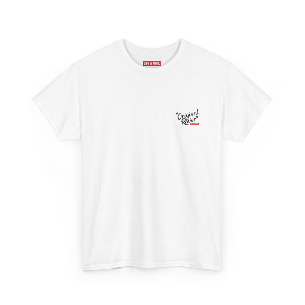 Life is Mint Original Raver Tee White