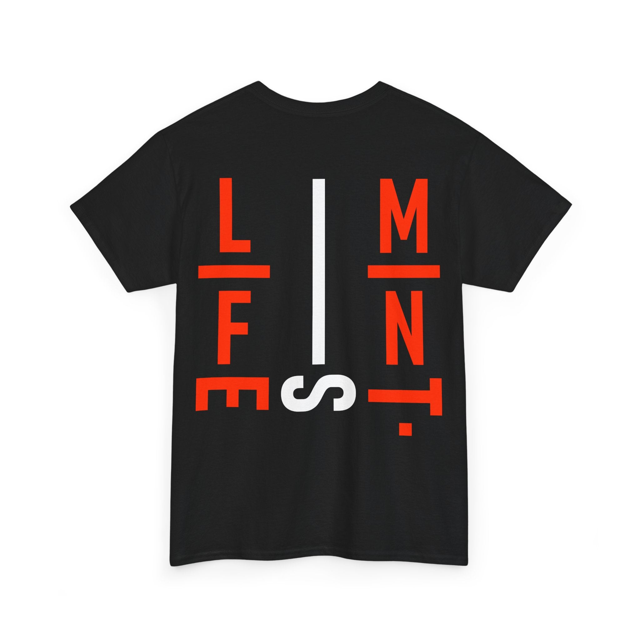 Life is Mint Vertizontal Tee Black